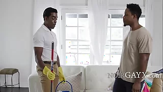 Sexy House Cleaning Careless Hottie- Deangelo, Jordan
