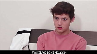 Cute Teen Boy Step Son Punished By Step Daddy For Bad Grades - Jack Bailey, Brian Strait-jacket